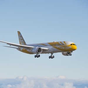 Scoot 787 In-air.